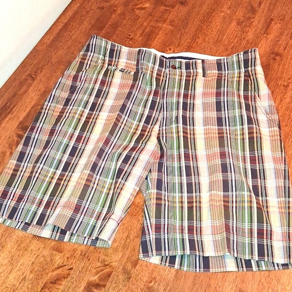Polo Ralph Lauren Other - Polo By Ralph Lauren Men's Plaid Multicolor Shorts 100% Cotton Size 36